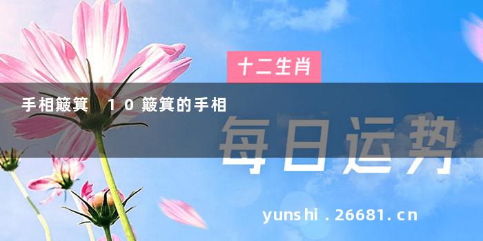 手相簸箕 10簸箕的手相